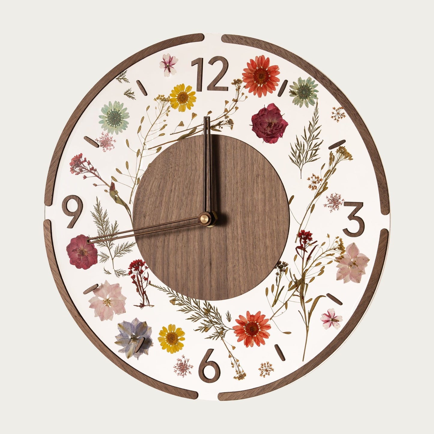 Everbloom Wall Clock - WarmVibeDecor