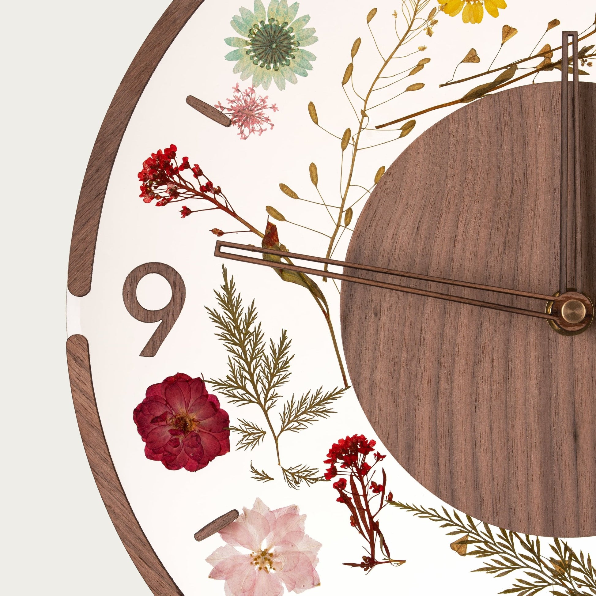 Everbloom Wall Clock - WarmVibeDecor