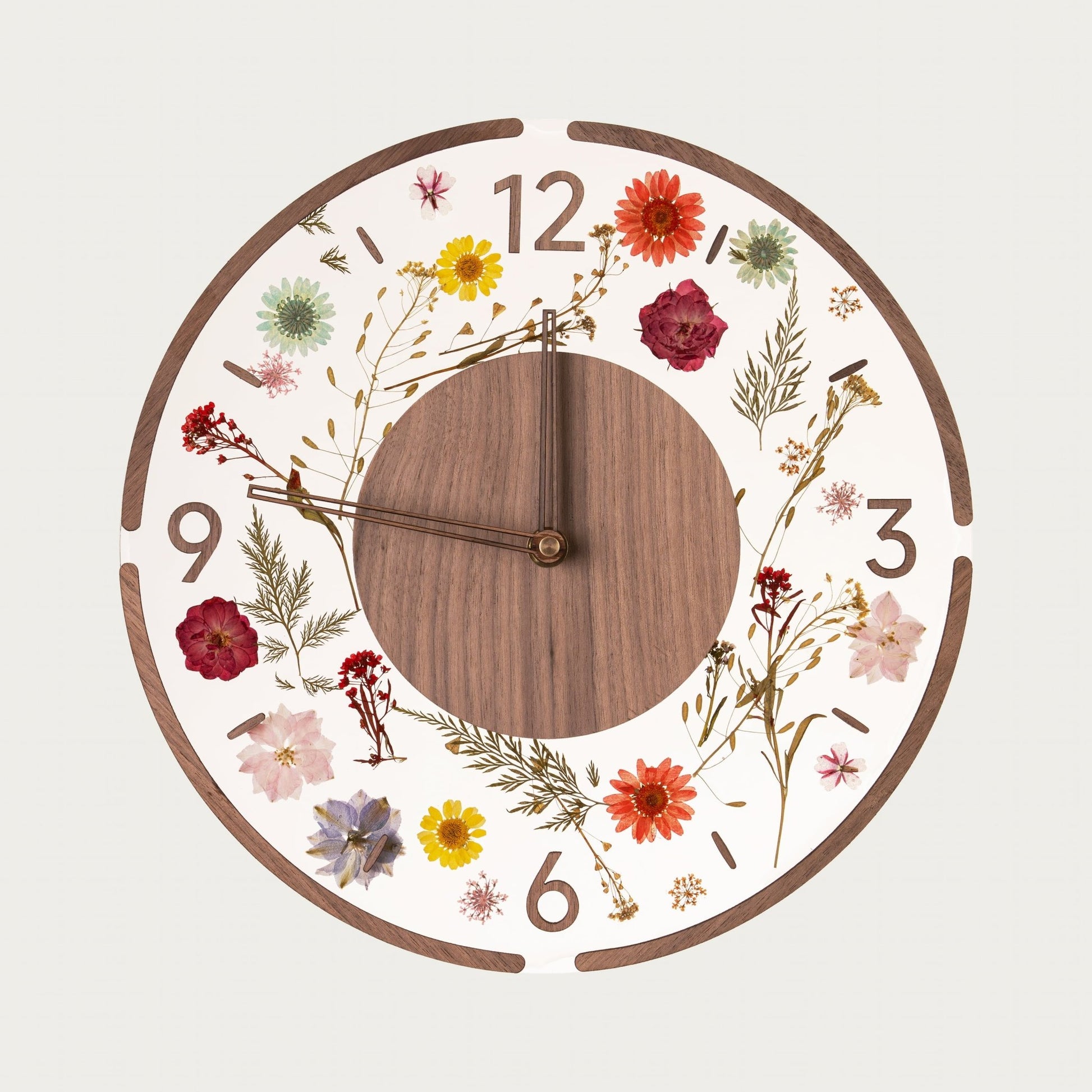 Everbloom Wall Clock - WarmVibeDecor