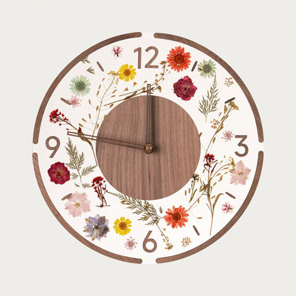 Everbloom Wall Clock - WarmVibeDecor